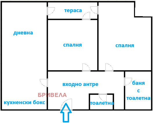 Дава под наем 3-СТАЕН, гр. София, Стрелбище, снимка 15 - Апартаменти - 53439730