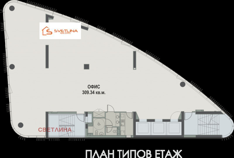 En renta  Oficina Sofia , Manastirski livadi , 356 metros cuadrados | 67488748 - imagen [17]