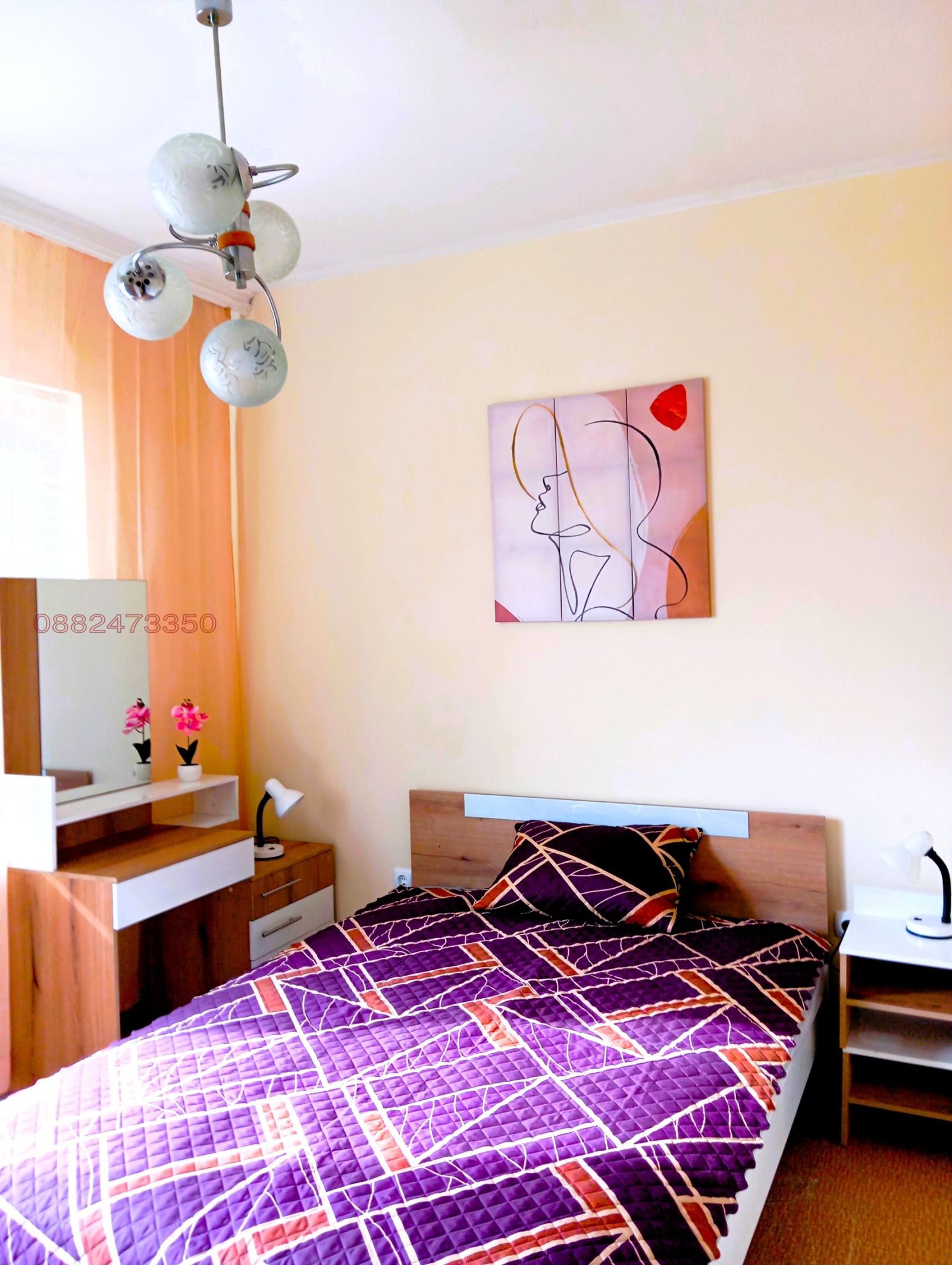 Дава под наем 2-СТАЕН, гр. Пловдив, Тракия, снимка 2 - Апартаменти - 53936063