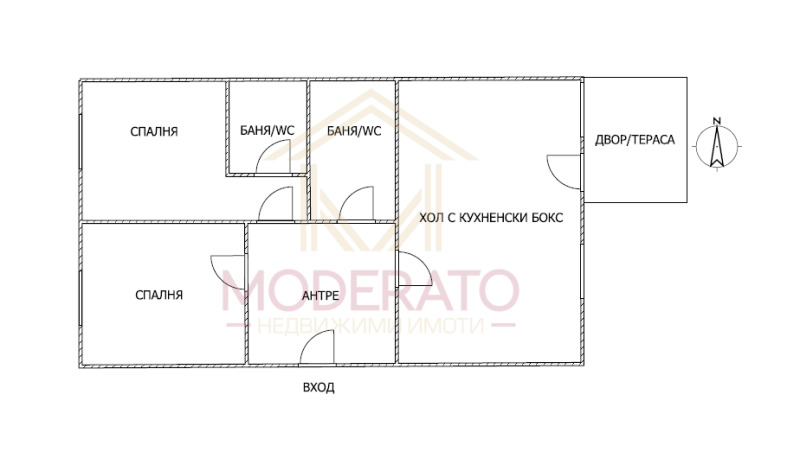 För uthyrning  2 sovrum region Burgas , k.k. Slantjev brjag , 82 kvm | 61368176 - bild [16]